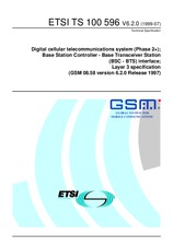 Standard ETSI TS 100596-V6.2.0 30.7.1999 preview