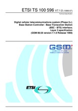 Standard ETSI TS 100596-V7.1.0 30.7.1999 preview