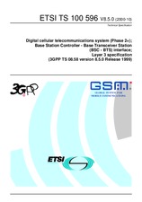 Standard ETSI TS 100596-V8.5.0 31.10.2000 preview