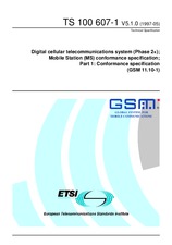 Standard ETSI TS 100607-1-V5.1.0 30.5.1997 preview