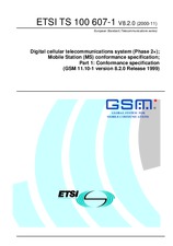 Standard ETSI TS 100607-1-V8.2.0 30.11.2000 preview