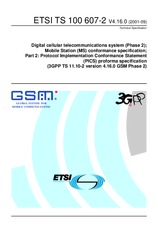 Standard ETSI TS 100607-2-V4.16.0 30.9.2001 preview