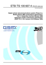 Standard ETSI TS 100607-4-V5.6.0 28.2.2003 preview