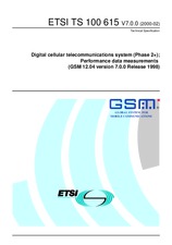 Standard ETSI TS 100615-V7.0.0 28.2.2000 preview