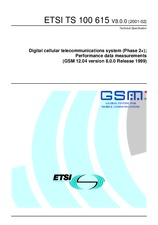 Standard ETSI TS 100615-V8.0.0 22.2.2001 preview