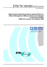 Standard ETSI TS 100623-V5.0.0 31.5.2000 preview