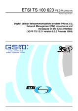 Standard ETSI TS 100623-V8.0.0 18.6.2002 preview