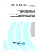 Standard ETSI TS 100783-V1.2.1 6.8.2004 preview