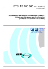 Standard ETSI TS 100900-V7.2.0 30.7.1999 preview