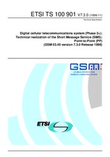 Standard ETSI TS 100901-V7.3.0 30.11.1999 preview