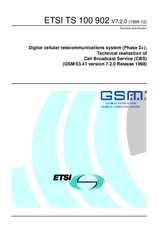 Standard ETSI TS 100902-V7.2.0 31.12.1999 preview