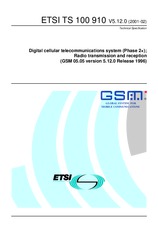 Standard ETSI TS 100910-V5.12.0 22.2.2001 preview