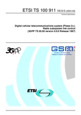 Standard ETSI TS 100911-V6.9.0 25.6.2001 preview