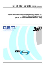 WITHDRAWN ETSI TS 100936-V8.1.1 5.9.2001 preview