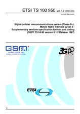 WITHDRAWN ETSI TS 100950-V6.1.1 26.2.1999 preview