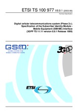 WITHDRAWN ETSI TS 100977-V8.9.0 31.12.2002 preview