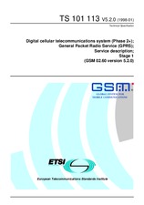 WITHDRAWN ETSI TS 101113-V5.1.0 30.10.1997 preview