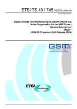 WITHDRAWN ETSI TS 101745-V8.0.0 28.4.2000 preview