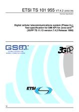 WITHDRAWN ETSI TS 101955-V7.4.1 31.3.2002 preview