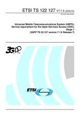 Standard ETSI TS 122127-V7.1.0 31.3.2006 preview