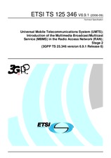 WITHDRAWN ETSI TS 125346-V6.9.0 30.9.2006 preview