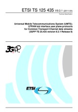 WITHDRAWN ETSI TS 125435-V9.3.0 5.10.2010 preview