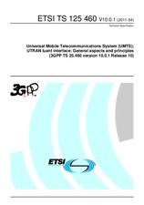WITHDRAWN ETSI TS 125460-V10.0.0 21.1.2011 preview