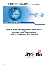 Preview ETSI TS 126442-V12.0.0 2.10.2014