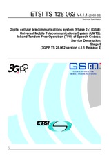 Preview ETSI TS 128062-V4.1.0 26.7.2001