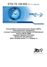 Preview ETSI TS 128653-V11.1.0 16.4.2013