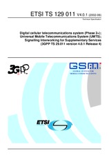 Preview ETSI TS 129011-V4.0.0 31.3.2001