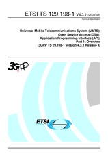 WITHDRAWN ETSI TS 129198-1-V4.3.0 31.12.2001 preview