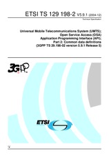 WITHDRAWN ETSI TS 129198-2-V5.9.0 31.12.2004 preview