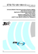WITHDRAWN ETSI TS 129198-4-3-V5.9.0 31.12.2004 preview