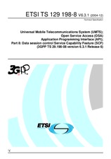 WITHDRAWN ETSI TS 129198-8-V6.3.0 31.12.2004 preview