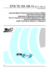Preview ETSI TS 129198-14-V5.7.0 30.9.2004
