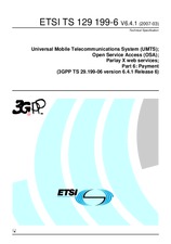 WITHDRAWN ETSI TS 129199-6-V6.4.0 28.3.2007 preview