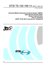 WITHDRAWN ETSI TS 129199-14-V6.6.0 28.3.2007 preview