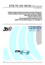Preview ETSI TS 129199-20-V7.0.0 28.3.2007