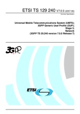 Standard ETSI TS 129240-V7.0.0 30.6.2007 preview