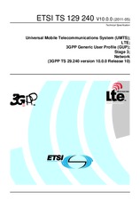 Standard ETSI TS 129240-V10.0.0 18.5.2011 preview