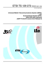 Standard ETSI TS 129273-V8.8.0 23.6.2011 preview