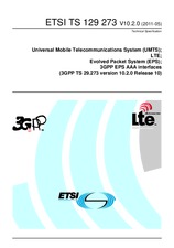 Standard ETSI TS 129273-V10.2.0 18.5.2011 preview