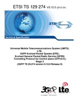 Standard ETSI TS 129274-V9.10.0 18.4.2012 preview