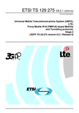 Standard ETSI TS 129275-V8.2.1 23.4.2009 preview