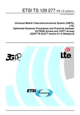 Standard ETSI TS 129277-V8.1.0 23.1.2009 preview