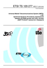 Standard ETSI TS 129277-V8.5.1 23.4.2010 preview