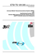 Standard ETSI TS 129305-V8.2.0 19.6.2009 preview