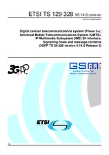 Standard ETSI TS 129328-V5.14.0 30.9.2006 preview