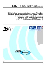 Standard ETSI TS 129328-V6.14.0 24.10.2007 preview